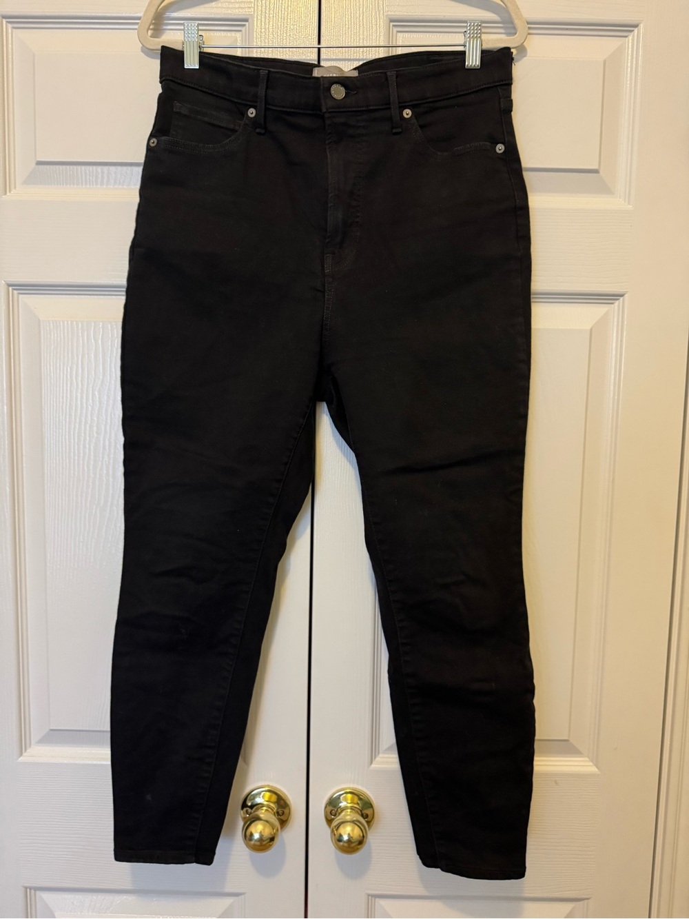 Everlane Black Women’s High-Rise Skinny Jeans